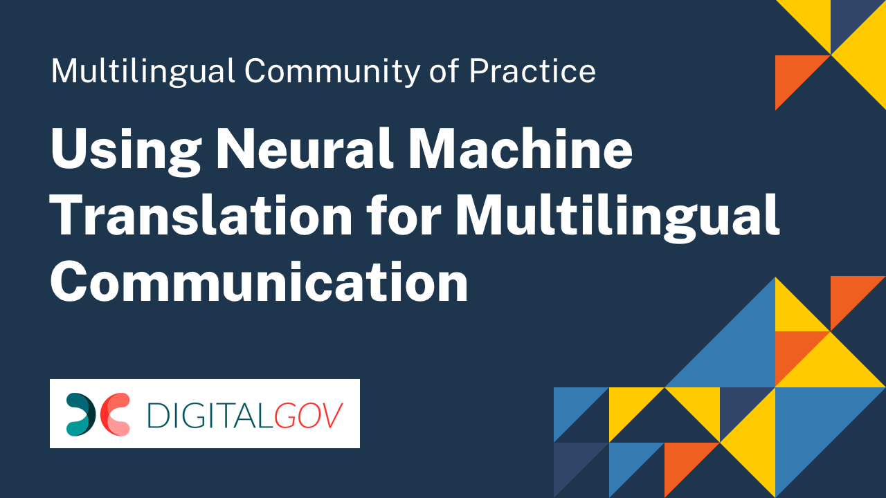 Using Neural Machine Translation for Multilingual Communication ...