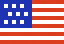 A U.S. flag